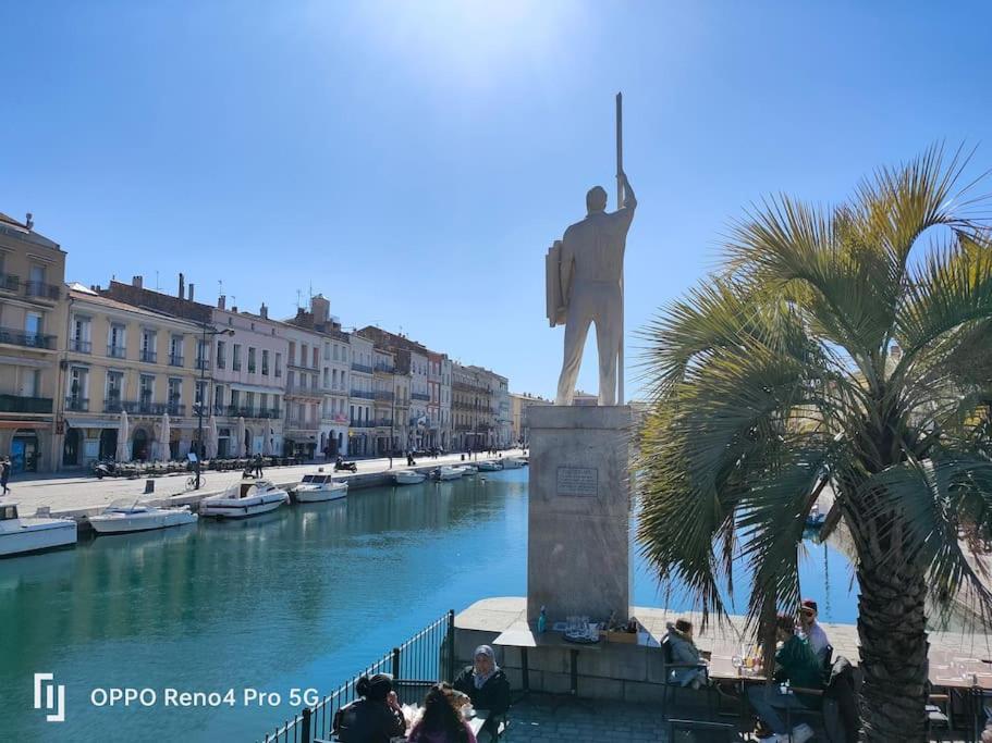 Grand T2 Esprit Loft Coeur De Ville Sète Dış mekan fotoğraf